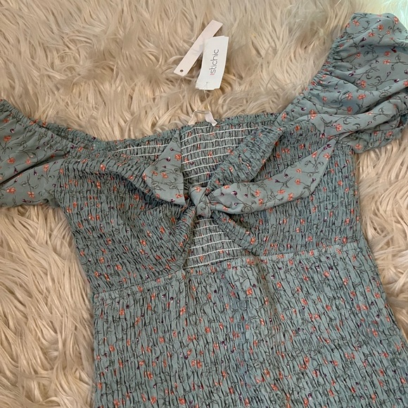 Mini Ruffled Dress - Picture 2 of 5